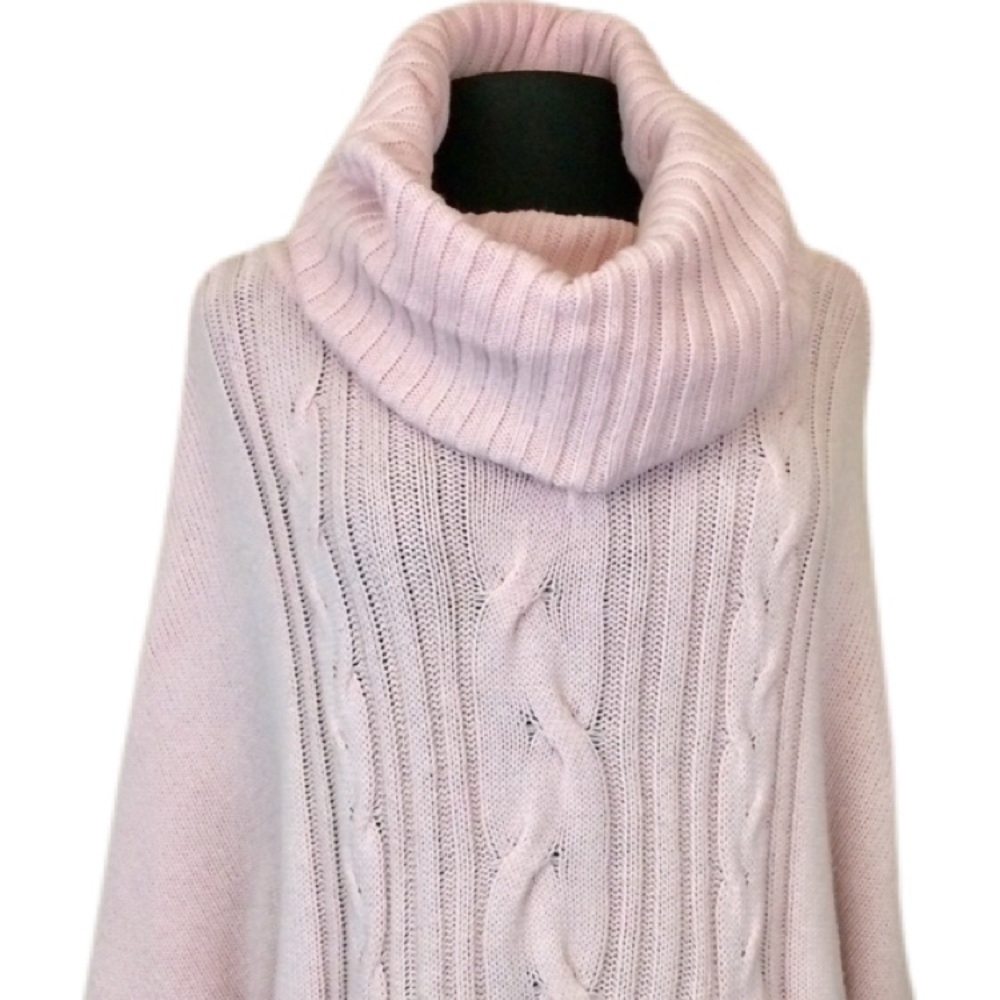 New York & Company Cowl Neck Poncho